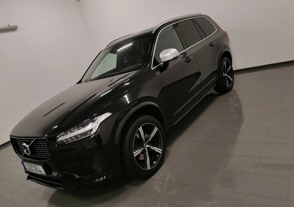 Volvo XC 90 cena 164999 przebieg: 170000, rok produkcji 2018 z Szczawnica małe 781